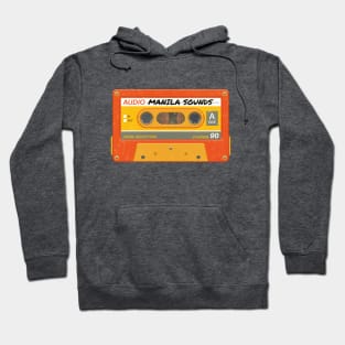 Manila Sounds Retro Cassette Tape Pop Art Hoodie